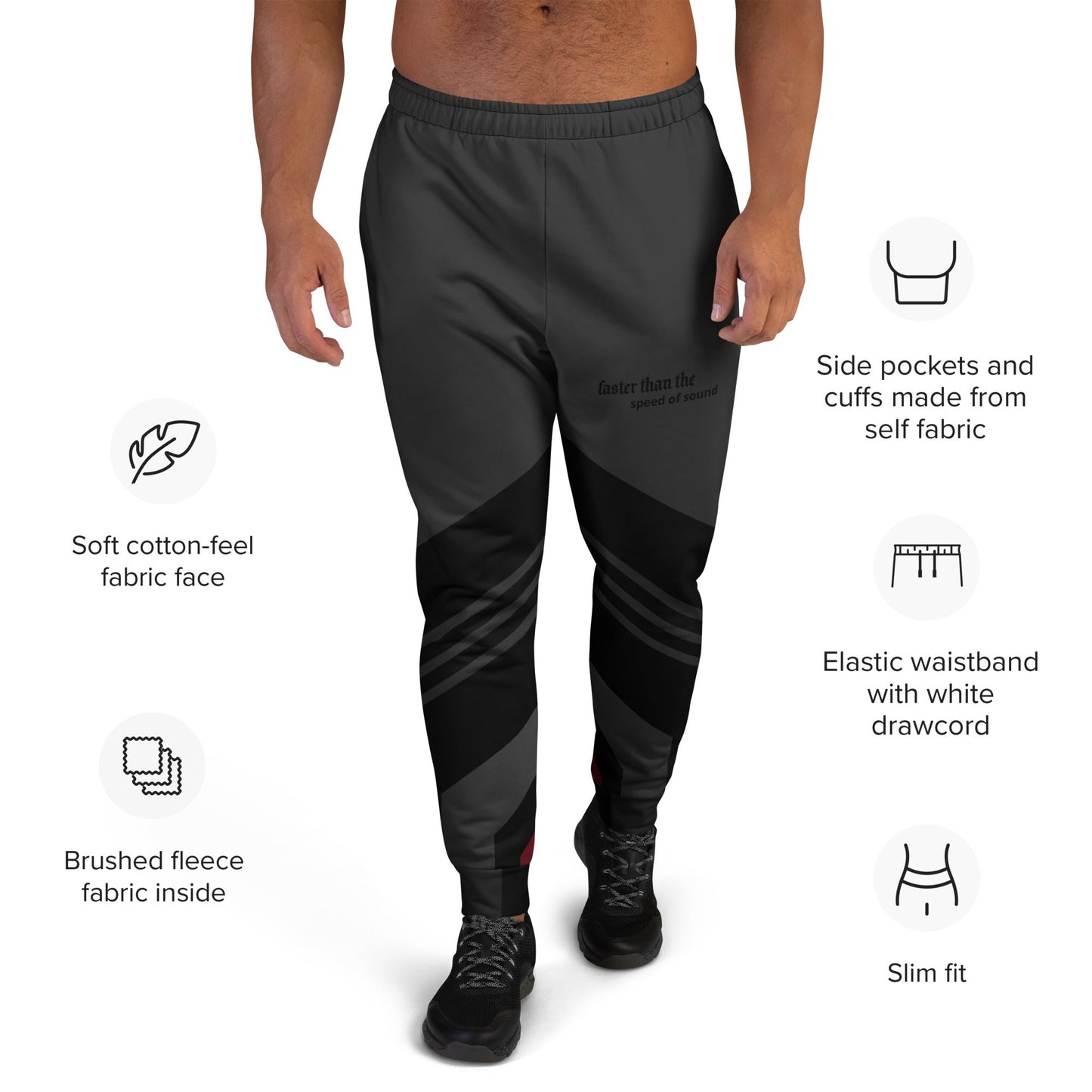 Men's Joggers - ApexDriveCUT-SEWApexDrive