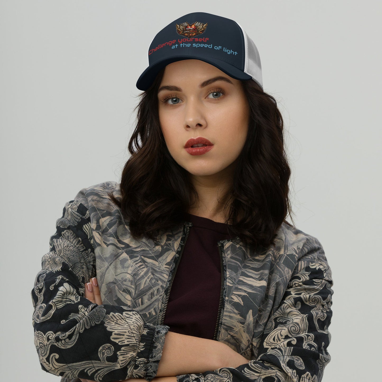 Casquette Trucker Apex driver - ApexDriveEMBROIDERYApexDrive