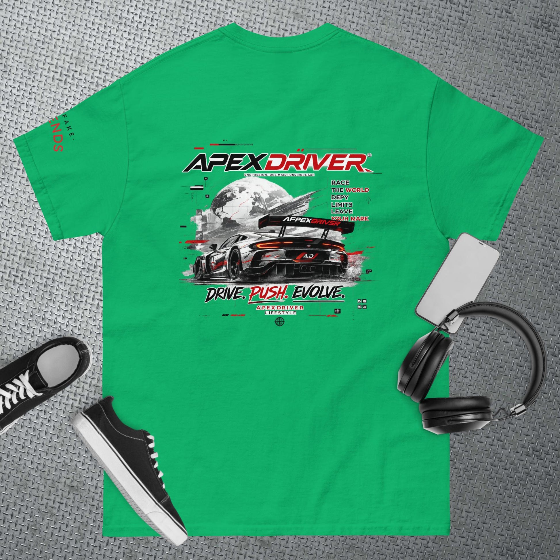 T-shirt classique unisexe Apex driver (toutes les couleurs) - ApexDriveApexDrive