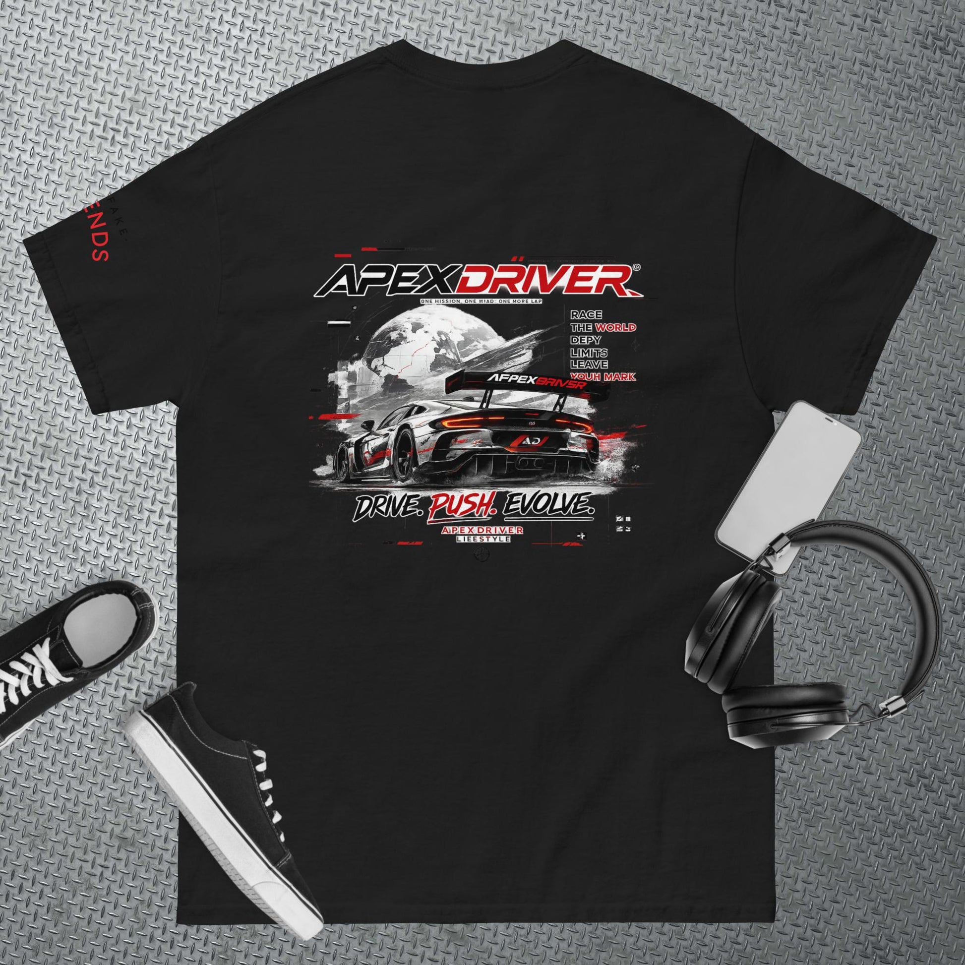 T-shirt classique unisexe Apex driver (toutes les couleurs) - ApexDriveApexDrive