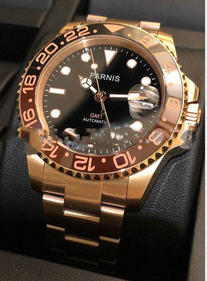 Apex GMT Parnis Automatic Watch - Apex DriverWatchApex Driver
