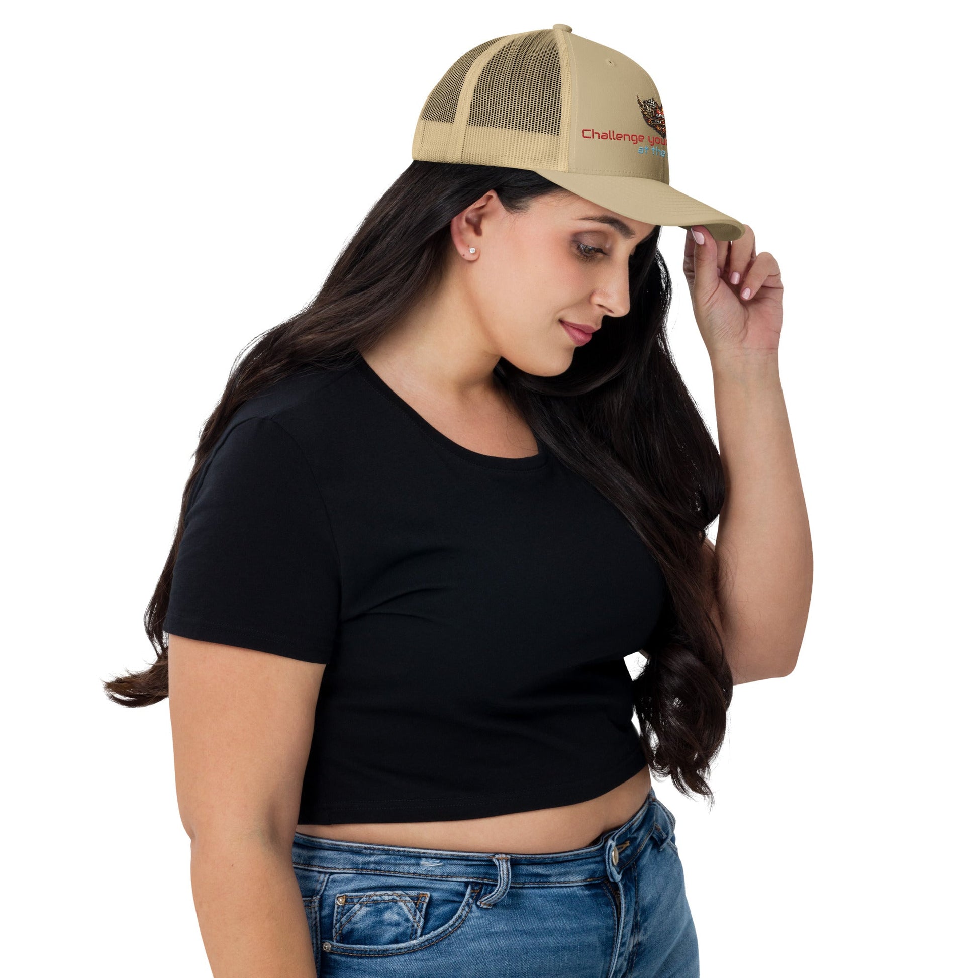 Casquette Trucker Apex driver - ApexDriveEMBROIDERYApexDrive