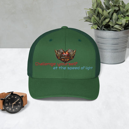 Casquette Trucker Apex driver - ApexDriveEMBROIDERYApexDrive
