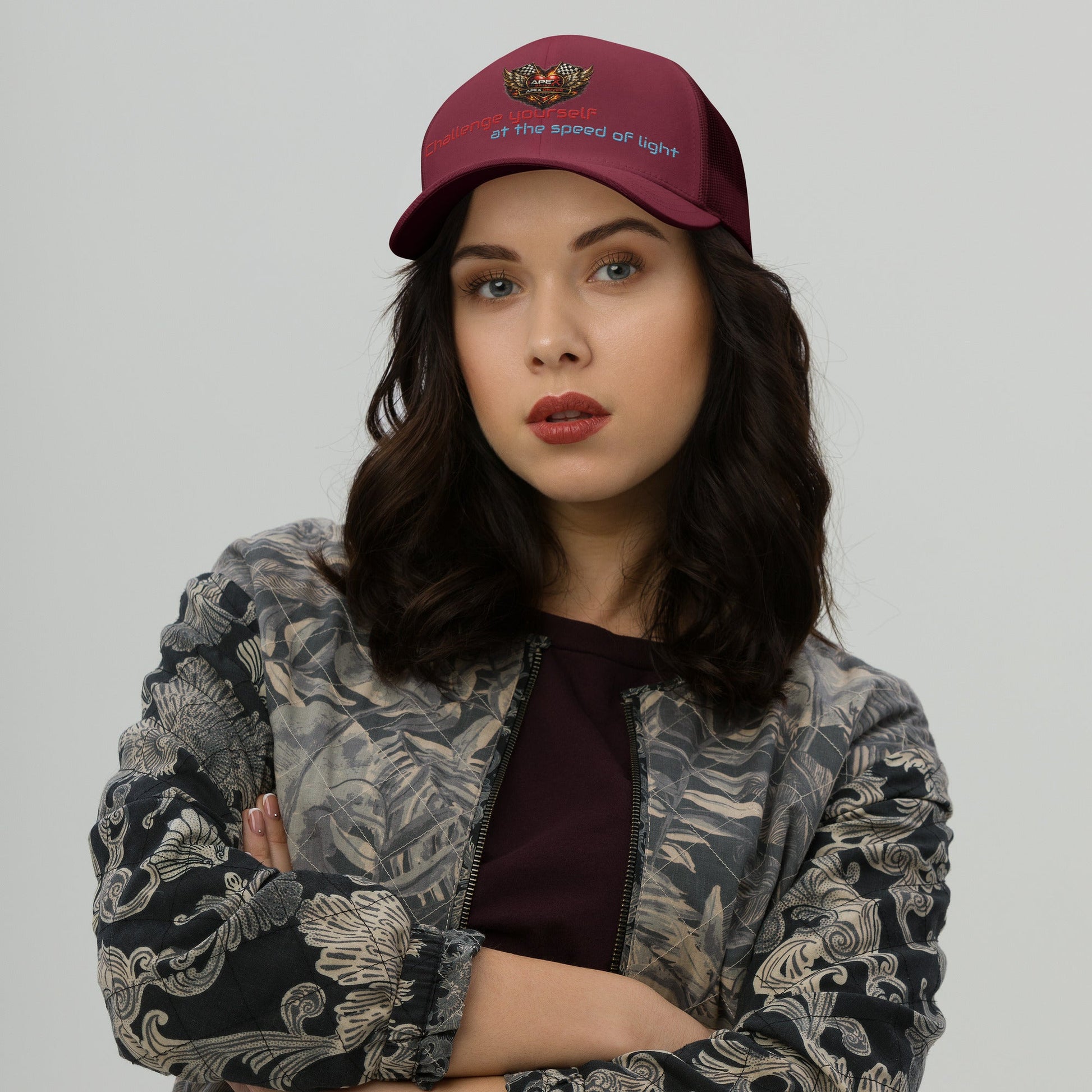 Casquette Trucker Apex driver - ApexDriveEMBROIDERYApexDrive