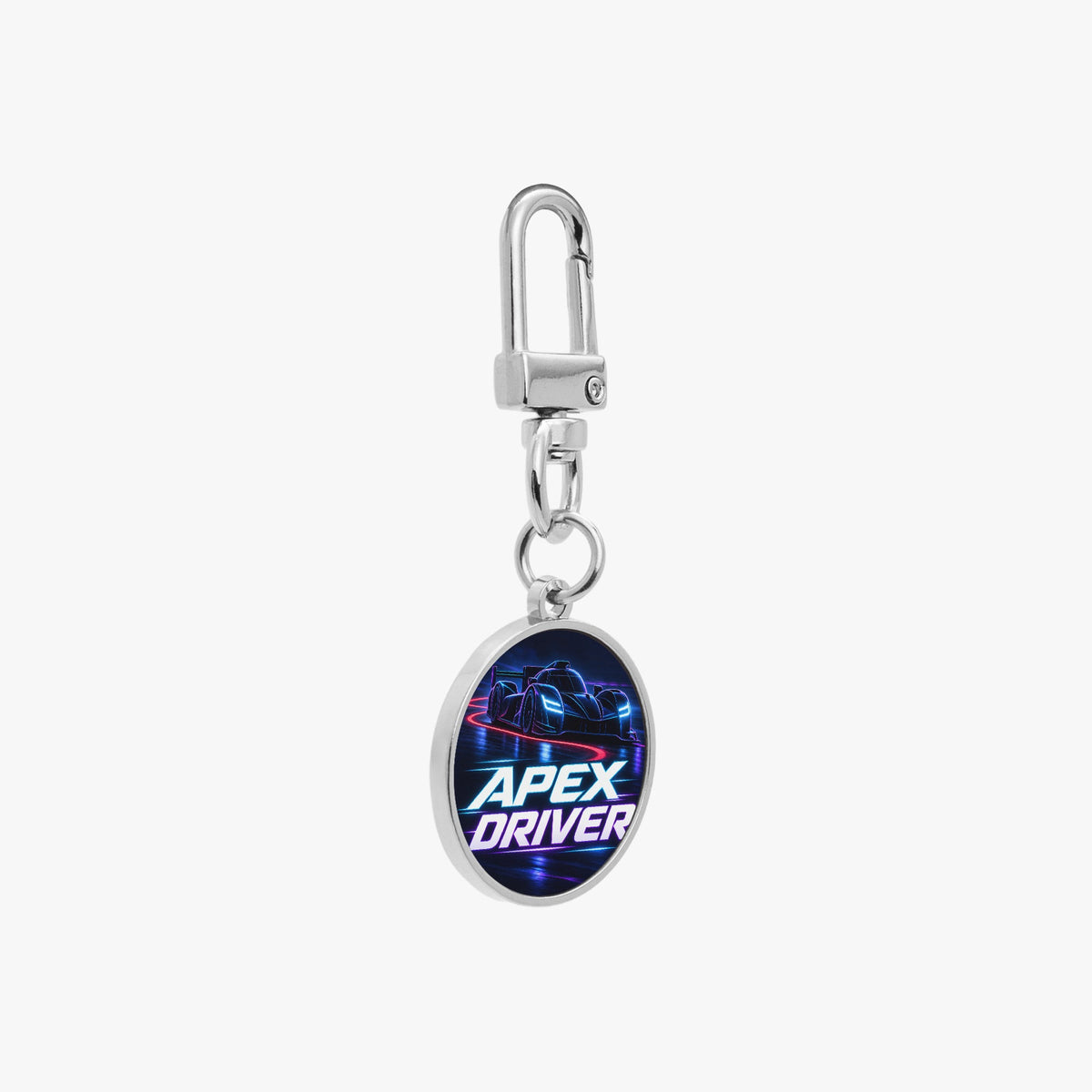 Apex Driver Neon Racing Keychain - Apex DriverKeychainJetPrint Fulfillment