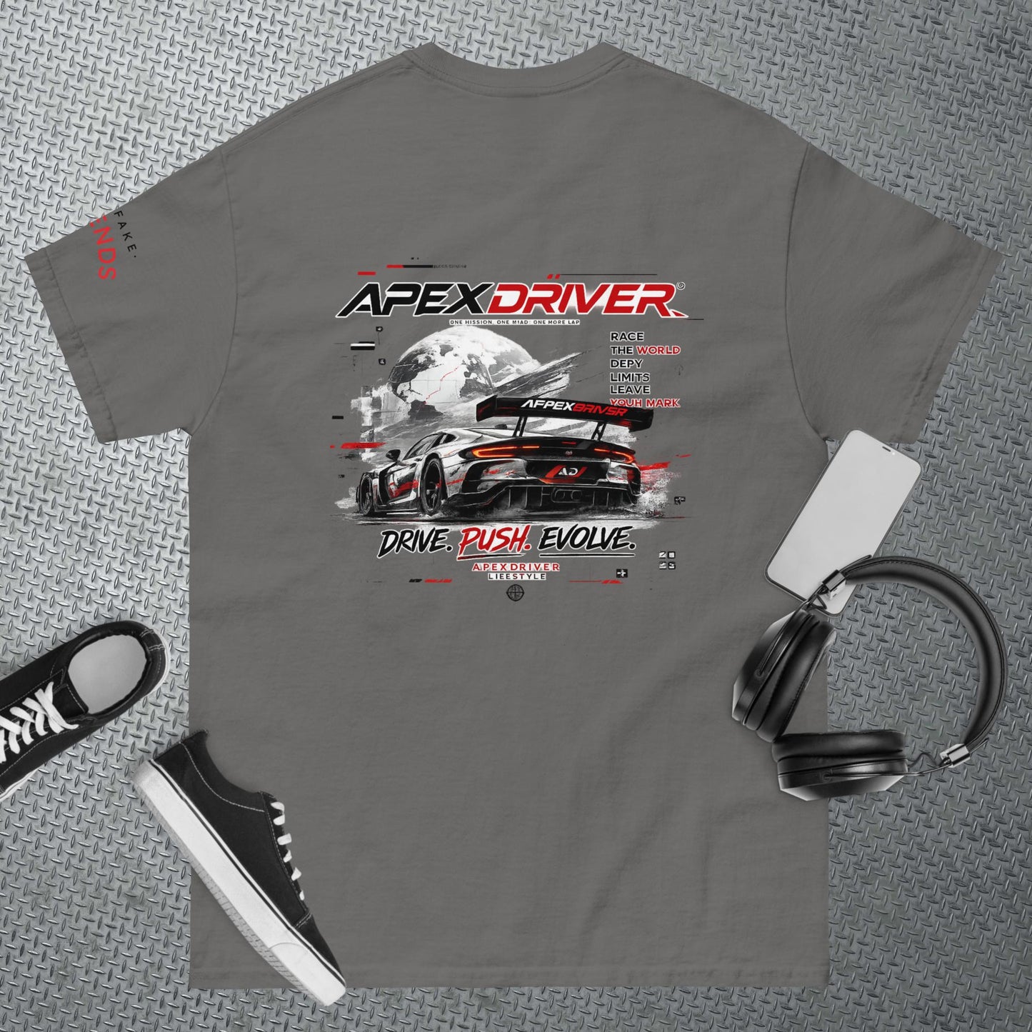 T-shirt classique unisexe Apex driver (toutes les couleurs) - ApexDriveApexDrive
