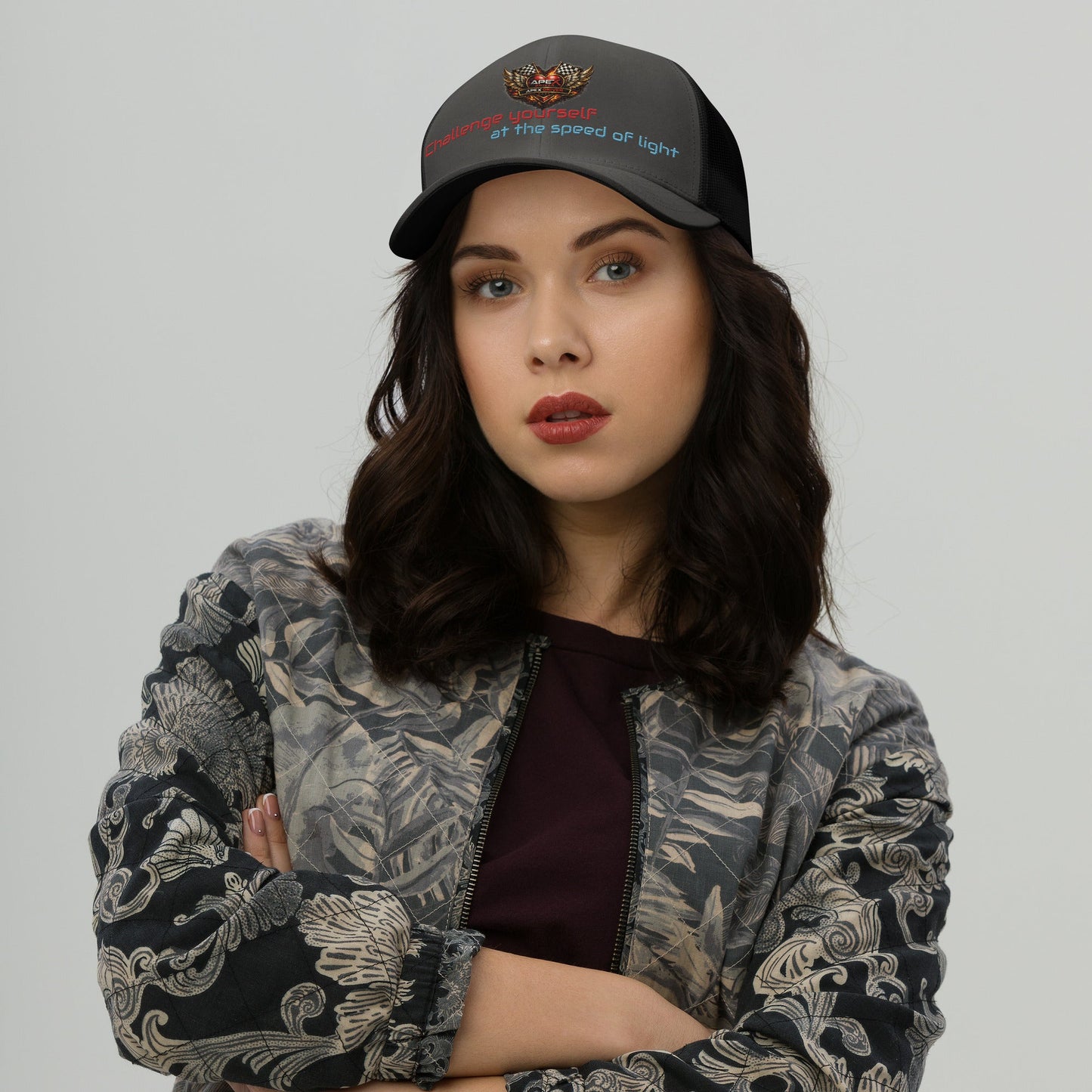 Casquette Trucker Apex driver - ApexDriveEMBROIDERYApexDrive