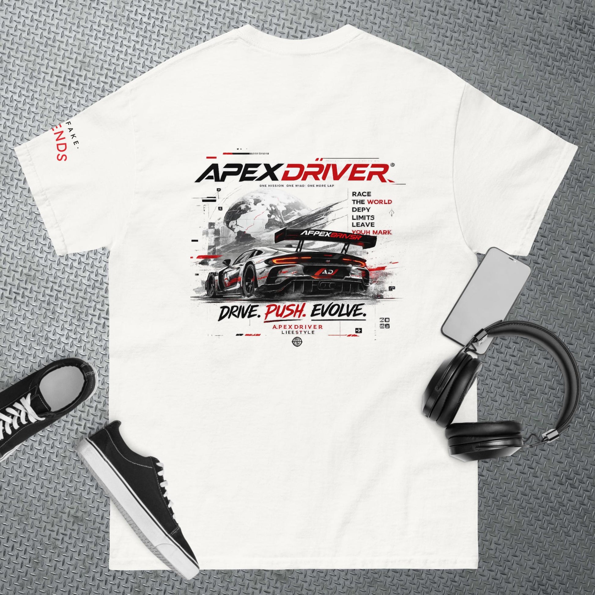 T-shirt classique unisexe Apex driver (toutes les couleurs) - ApexDriveApexDrive