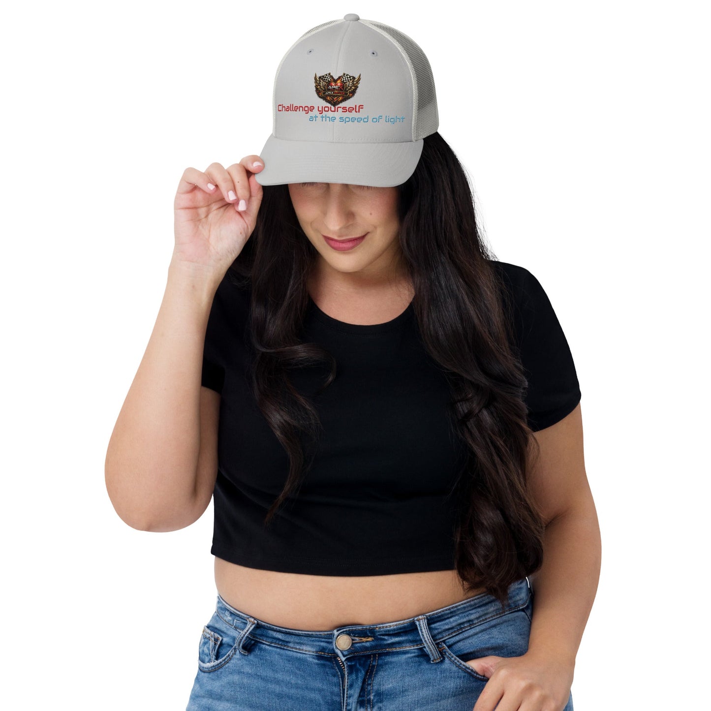 Casquette Trucker Apex driver - ApexDriveEMBROIDERYApexDrive