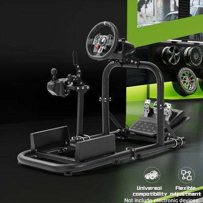 Minneer Adjustable Sim Racing Cockpit – Compatible with Logitech G29, G920, G923, Fanatec & Thrustmaster (Not include electronic devices) - Apex DriverAccessoire de sim-racingApex Driver