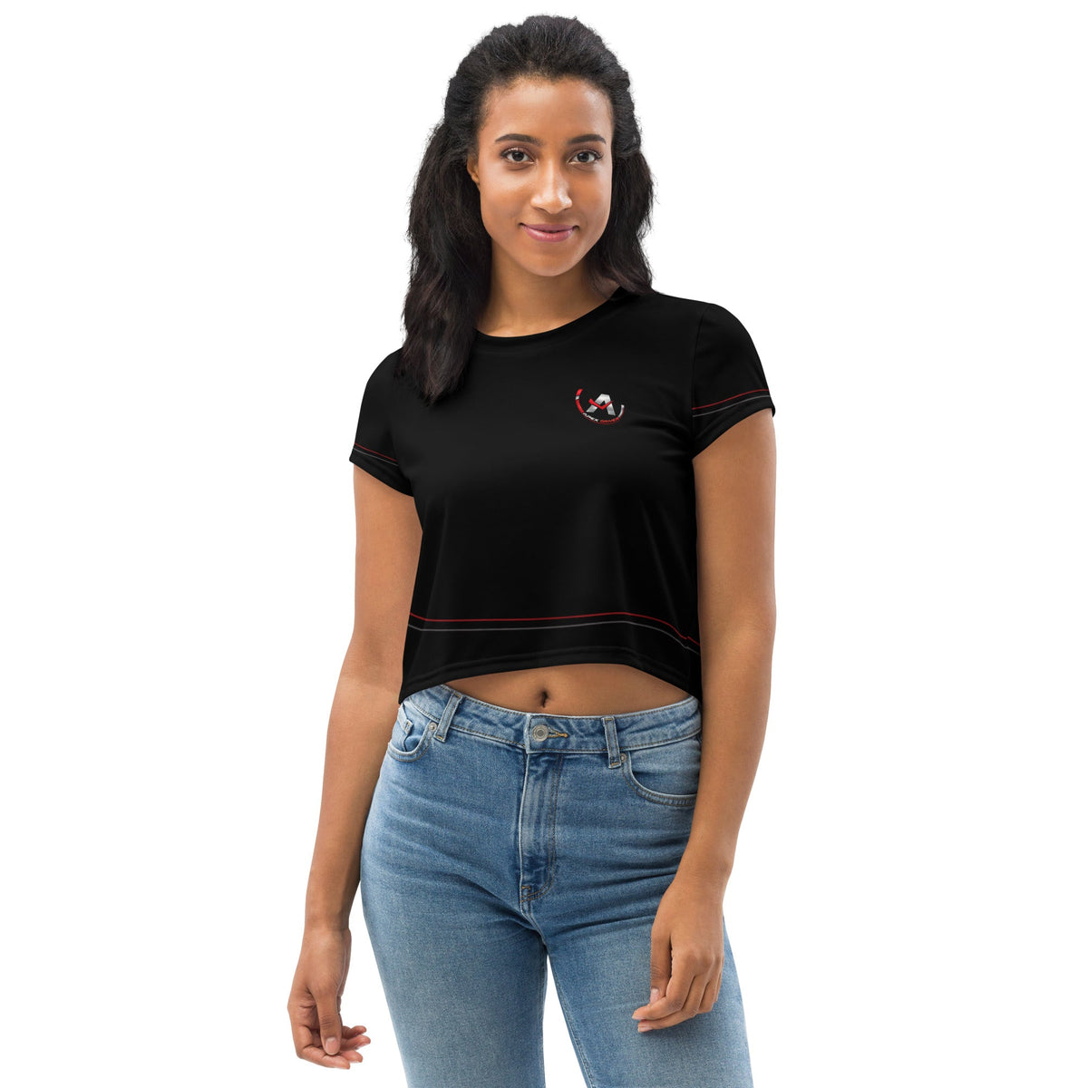 All-Over Print Crop Tee - Apex DriverCUT-SEWApex Driver
