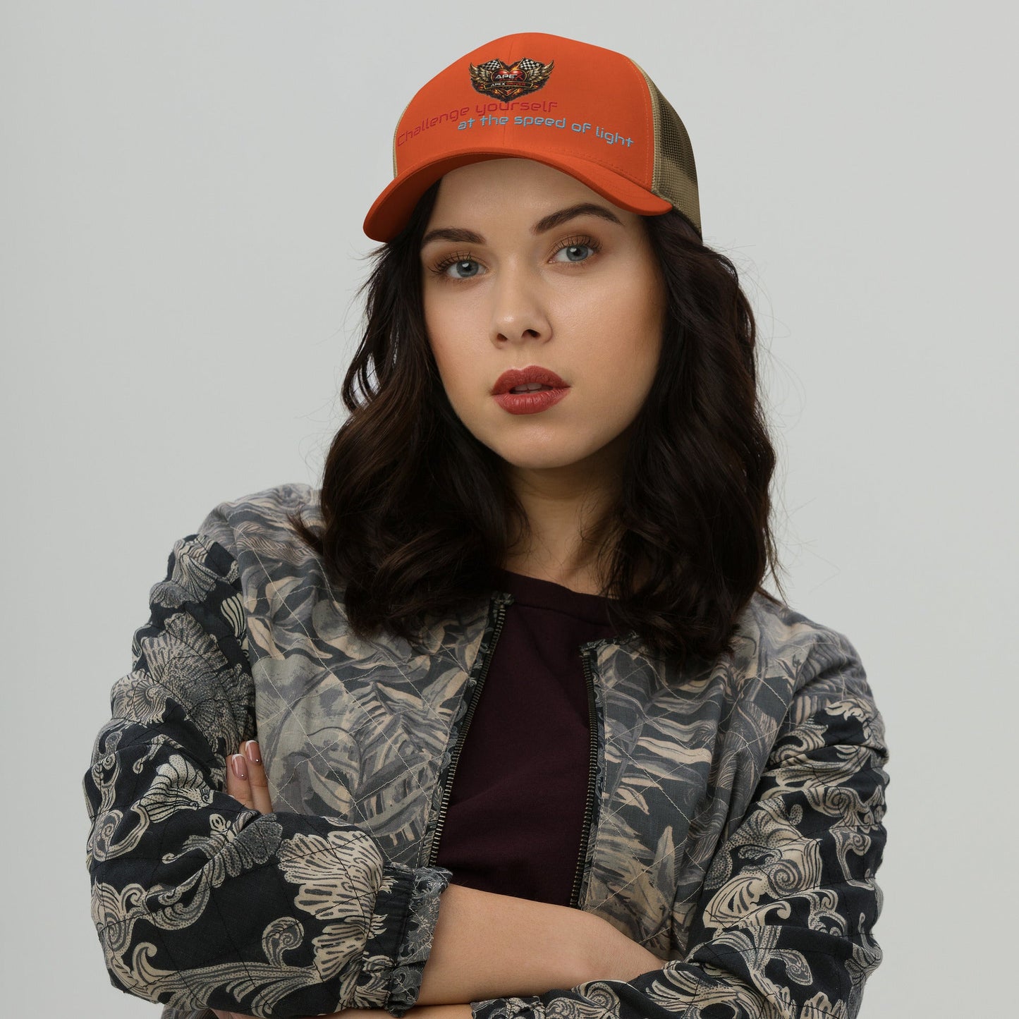Casquette Trucker Apex driver - ApexDriveEMBROIDERYApexDrive