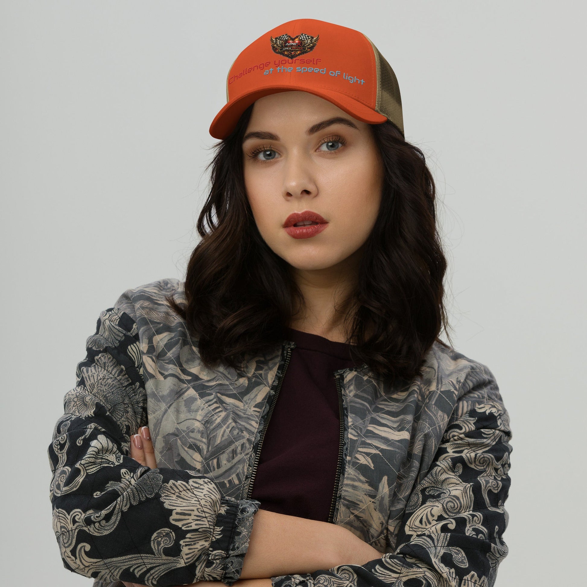 Casquette Trucker Apex driver - ApexDriveEMBROIDERYApexDrive