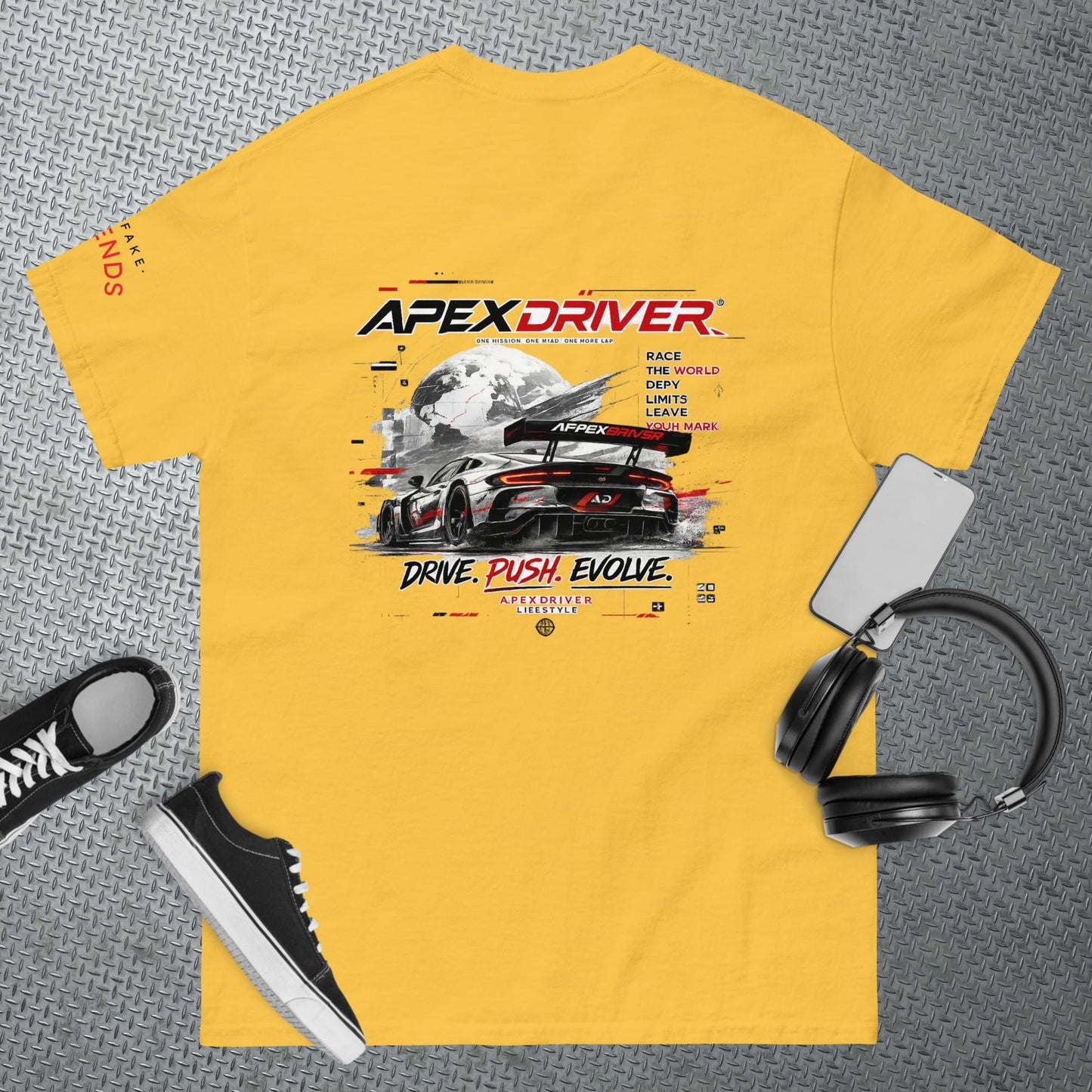 T-shirt classique unisexe Apex driver (toutes les couleurs) - ApexDriveApexDrive