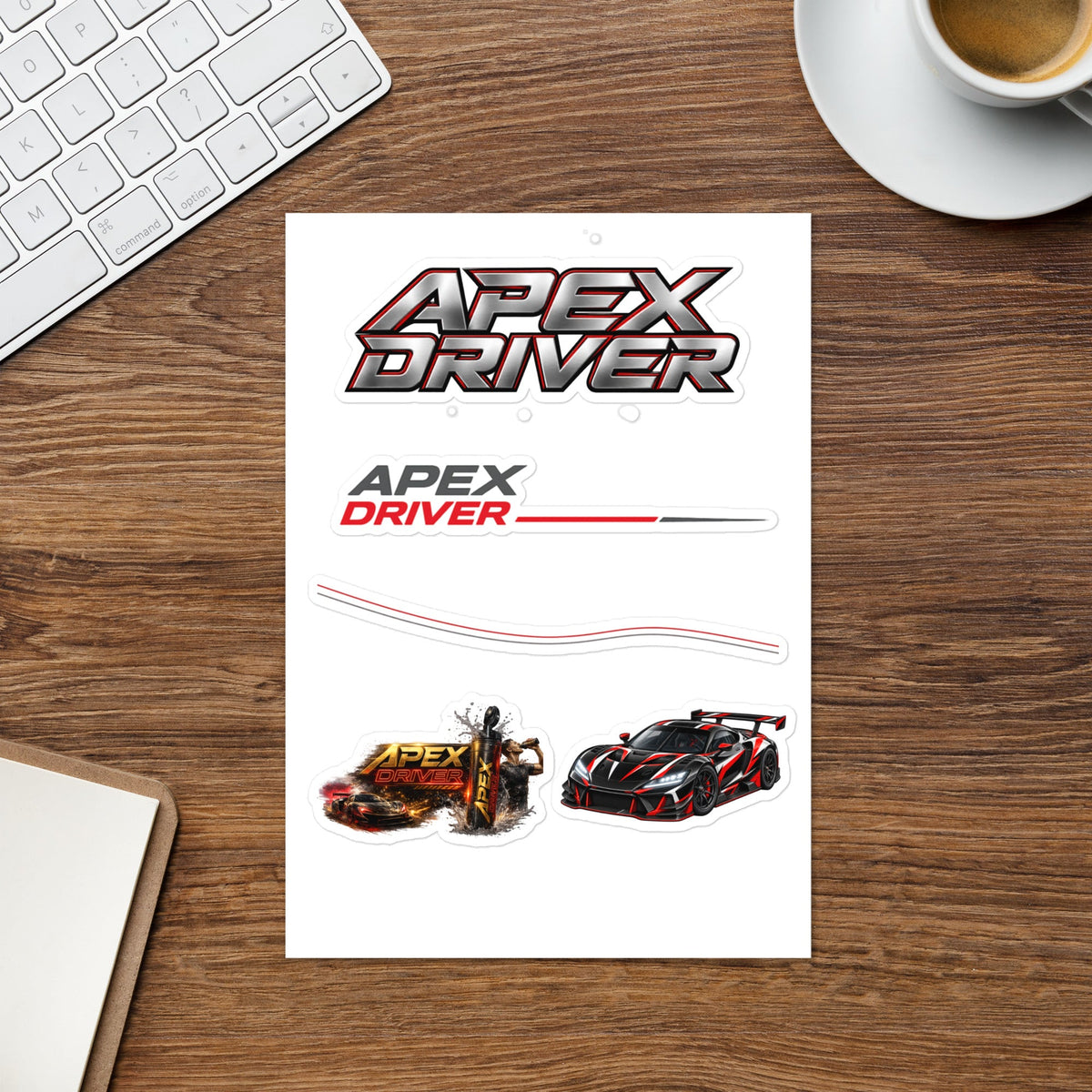 Apex Driver Trackside Sticker Pack - Apex DriverSTICKERApex Driver