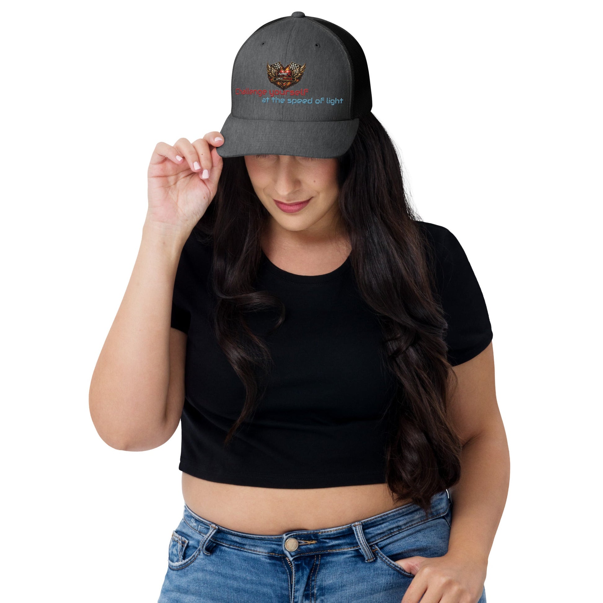Casquette Trucker Apex driver - ApexDriveEMBROIDERYApexDrive