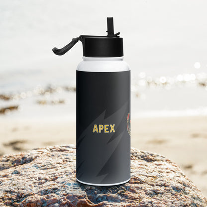 Bouteille d'eau en acier inoxydable avec paille - ApexDriveMUGApexDrive