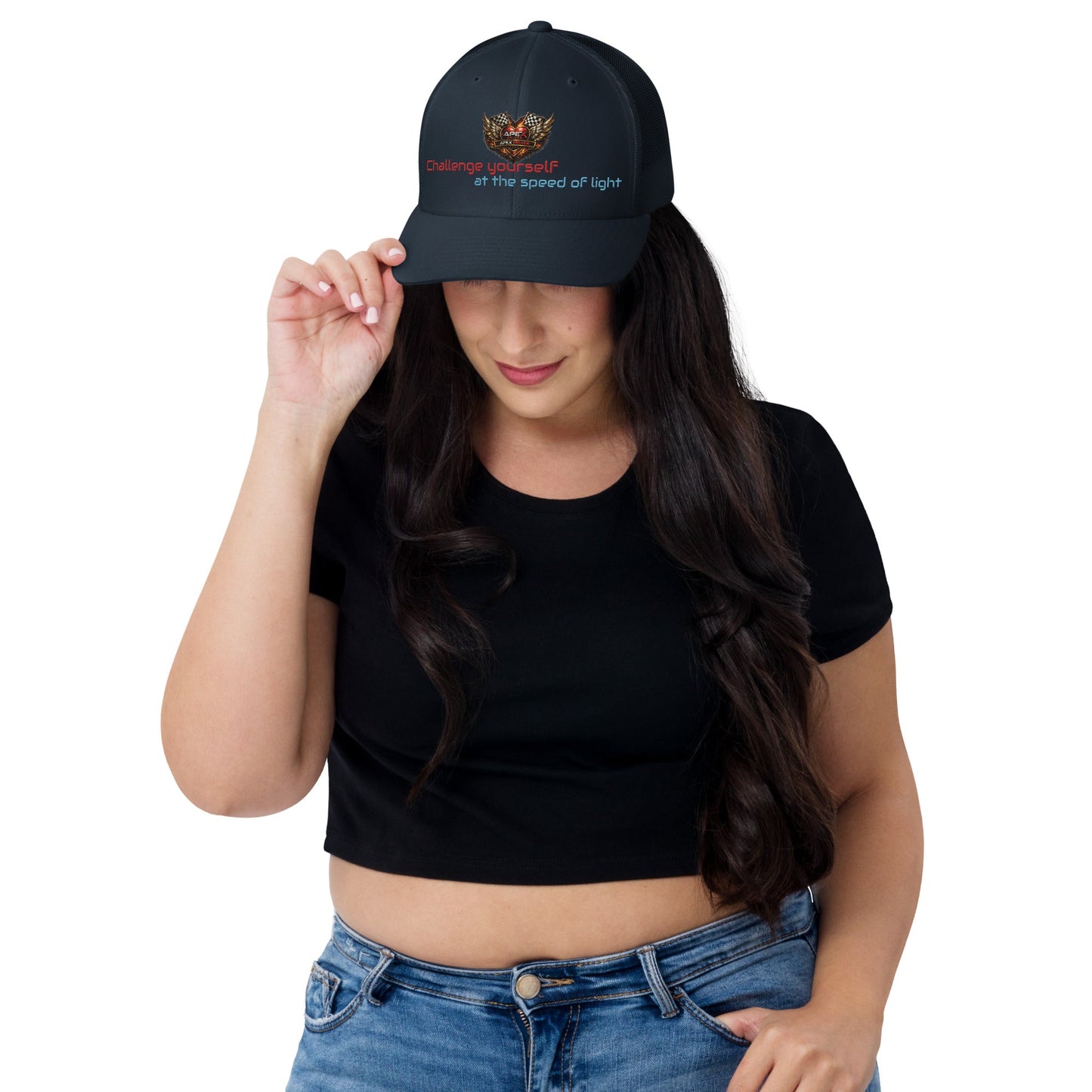 Casquette Trucker Apex driver - ApexDriveEMBROIDERYApexDrive