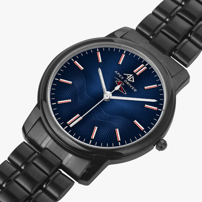 Apex Driver Midnight Unisex Quartz Watch - Apex DriverSteel Strap WatchesJetPrint Fulfillment