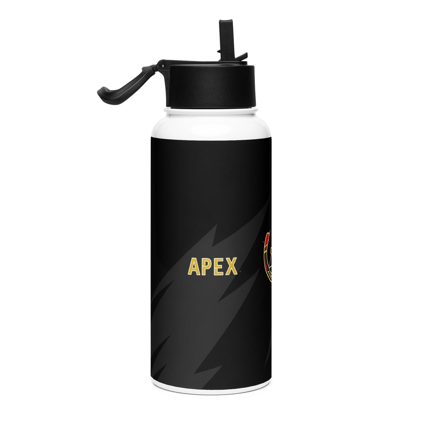 Stainless steel water bottle with a straw lid - ApexDriveMUGApexDrive