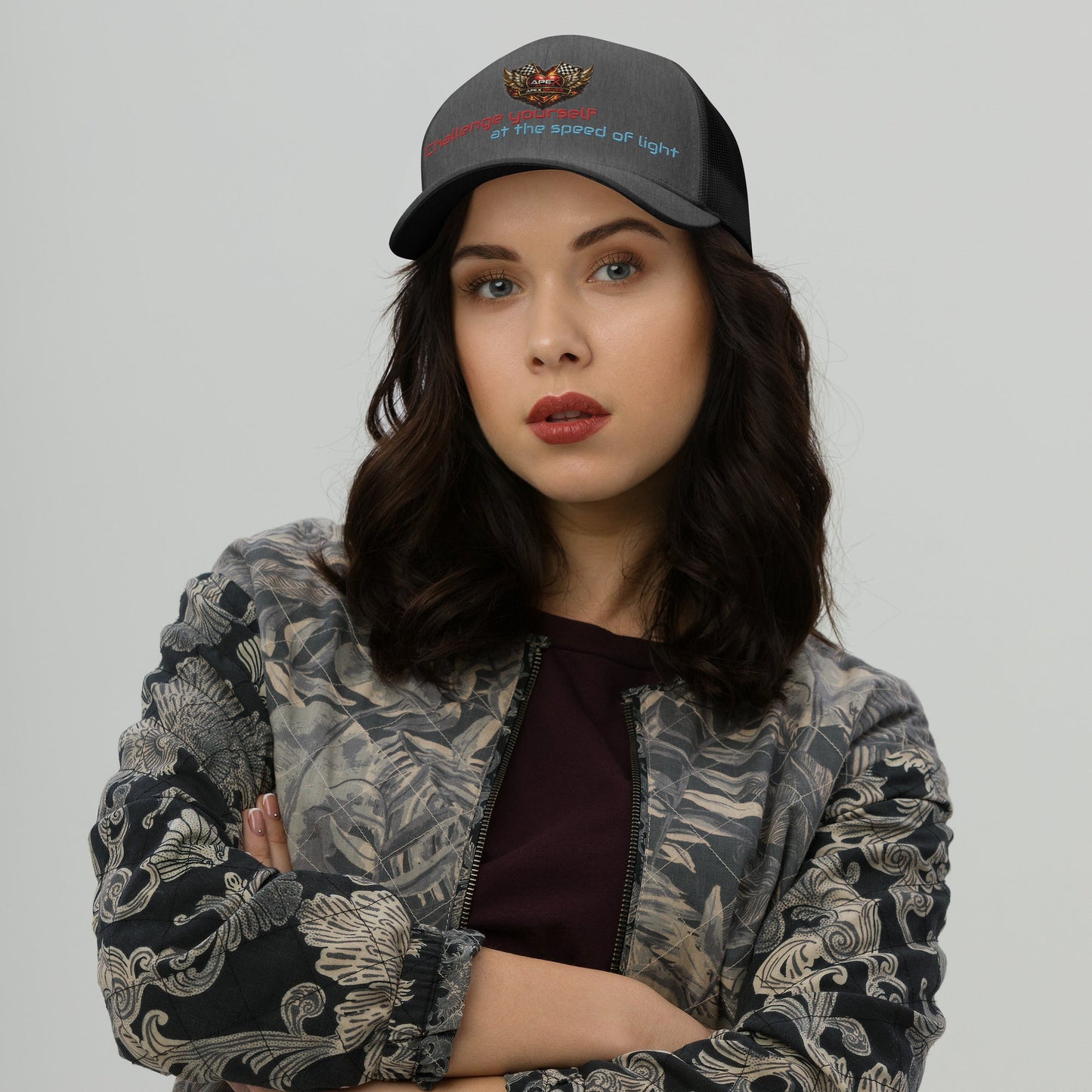 Casquette Trucker Apex driver - ApexDriveEMBROIDERYApexDrive