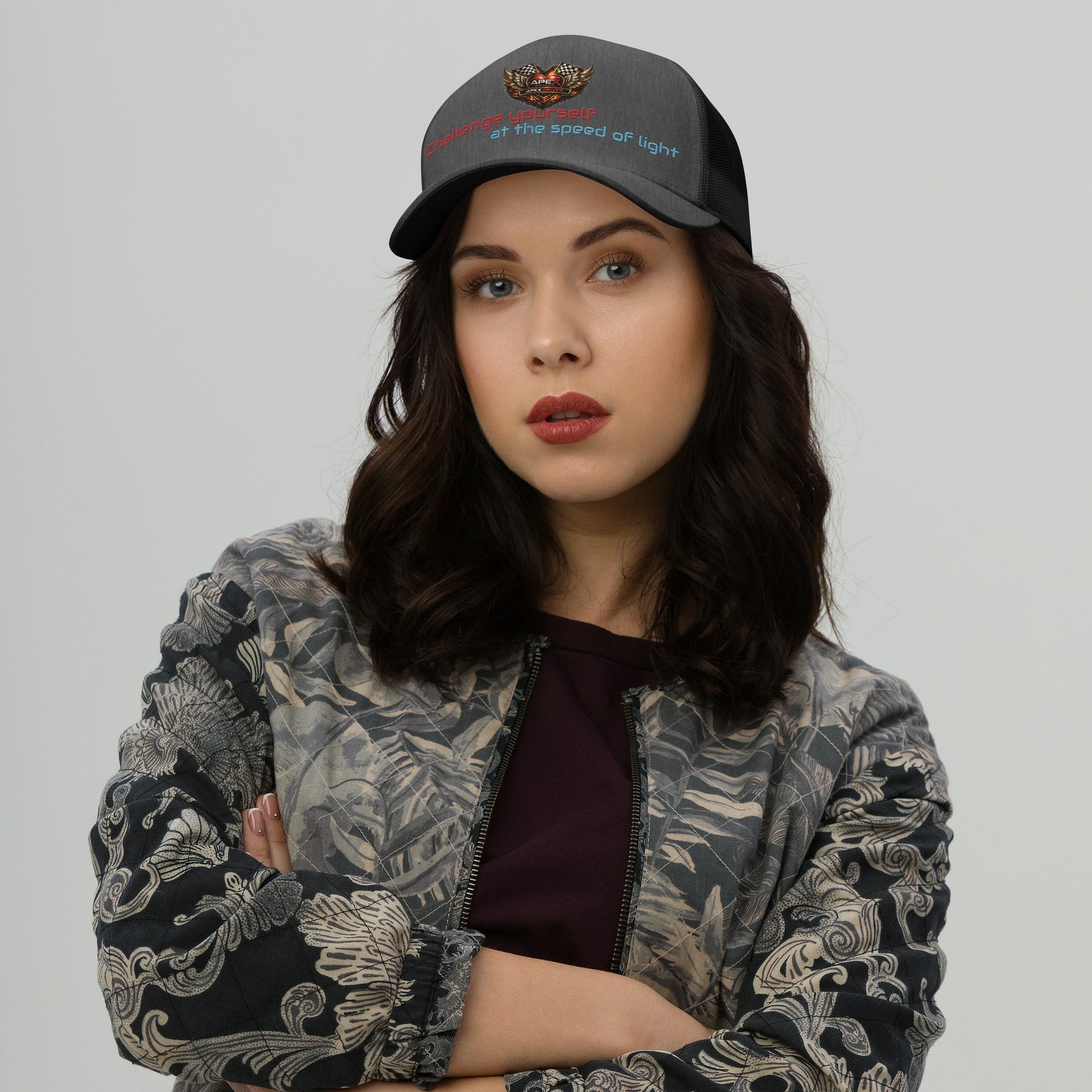 Casquette Trucker Apex driver - ApexDriveEMBROIDERYApexDrive