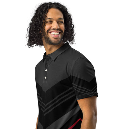 Men’s slim fit polo - ApexDriveCUT-SEWApexDrive