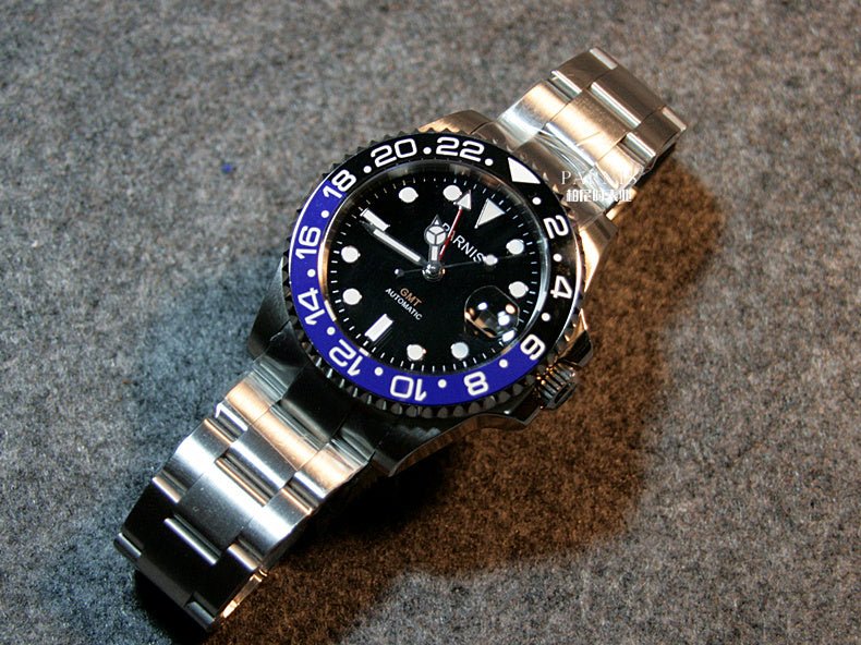 Apex GMT Parnis Automatic Watch - Apex DriverWatchApex Driver