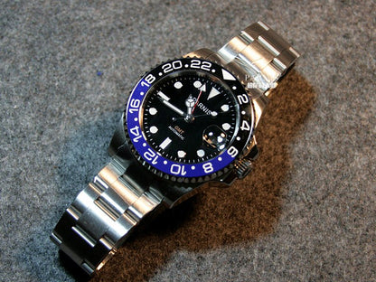 Apex GMT Parnis Automatic Watch - Apex DriverWatchApex Driver