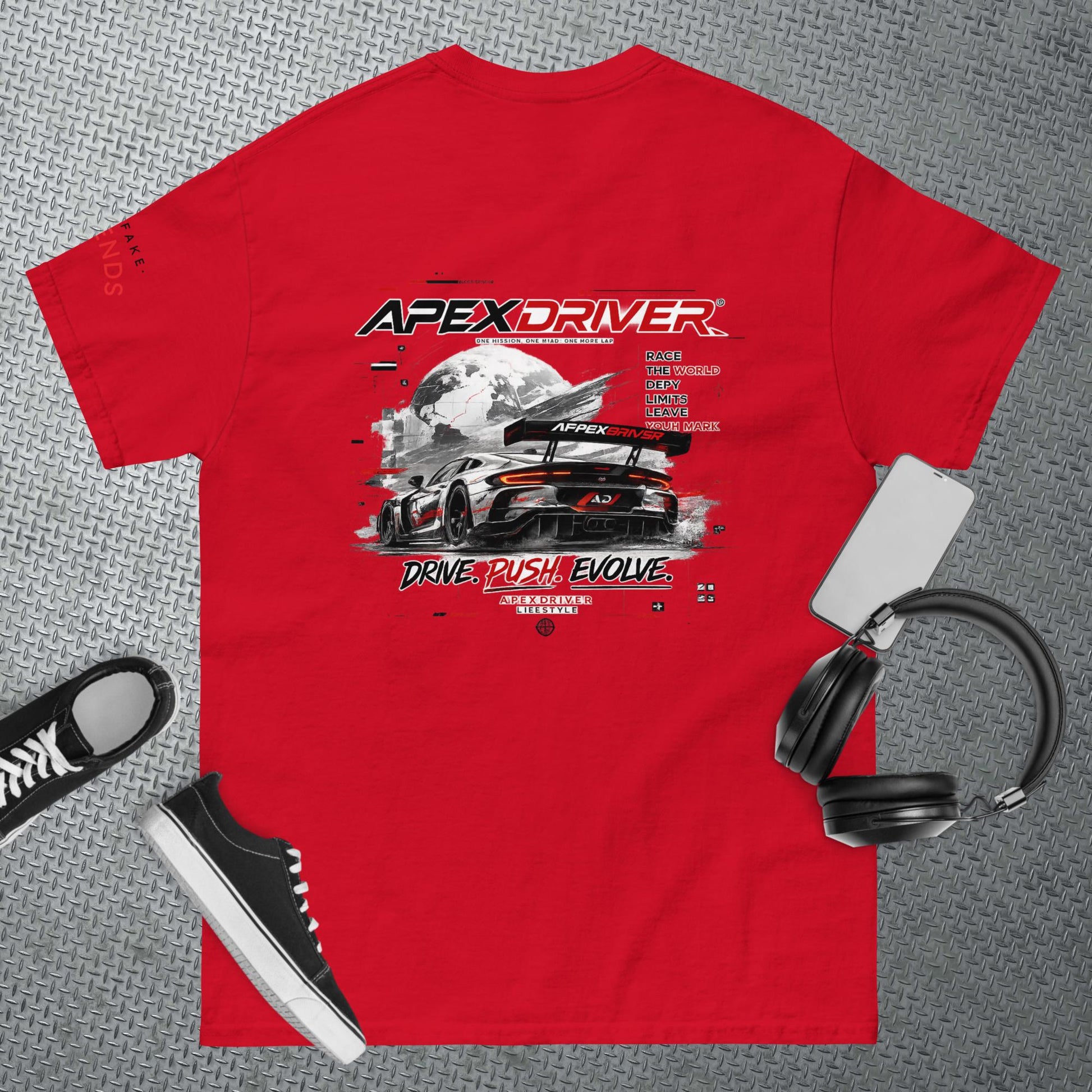 T-shirt classique unisexe Apex driver (toutes les couleurs) - ApexDriveApexDrive