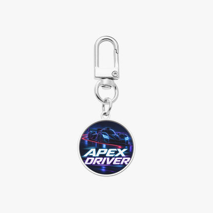 Apex Driver Neon Racing Keychain - Apex DriverKeychainJetPrint Fulfillment
