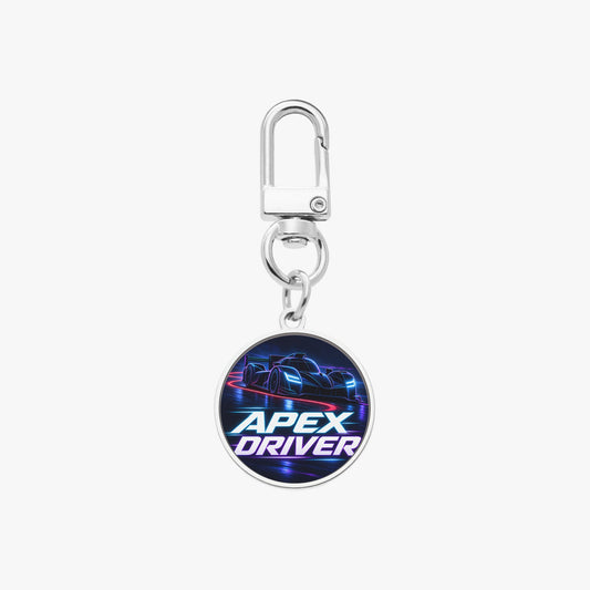 Apex Driver Neon Racing Keychain - Apex DriverKeychainJetPrint Fulfillment