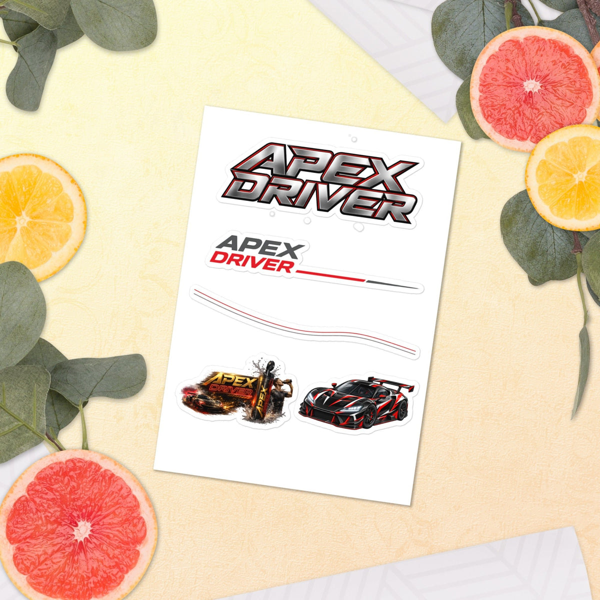 Apex Driver Trackside Sticker Pack - Apex DriverSTICKERApex Driver