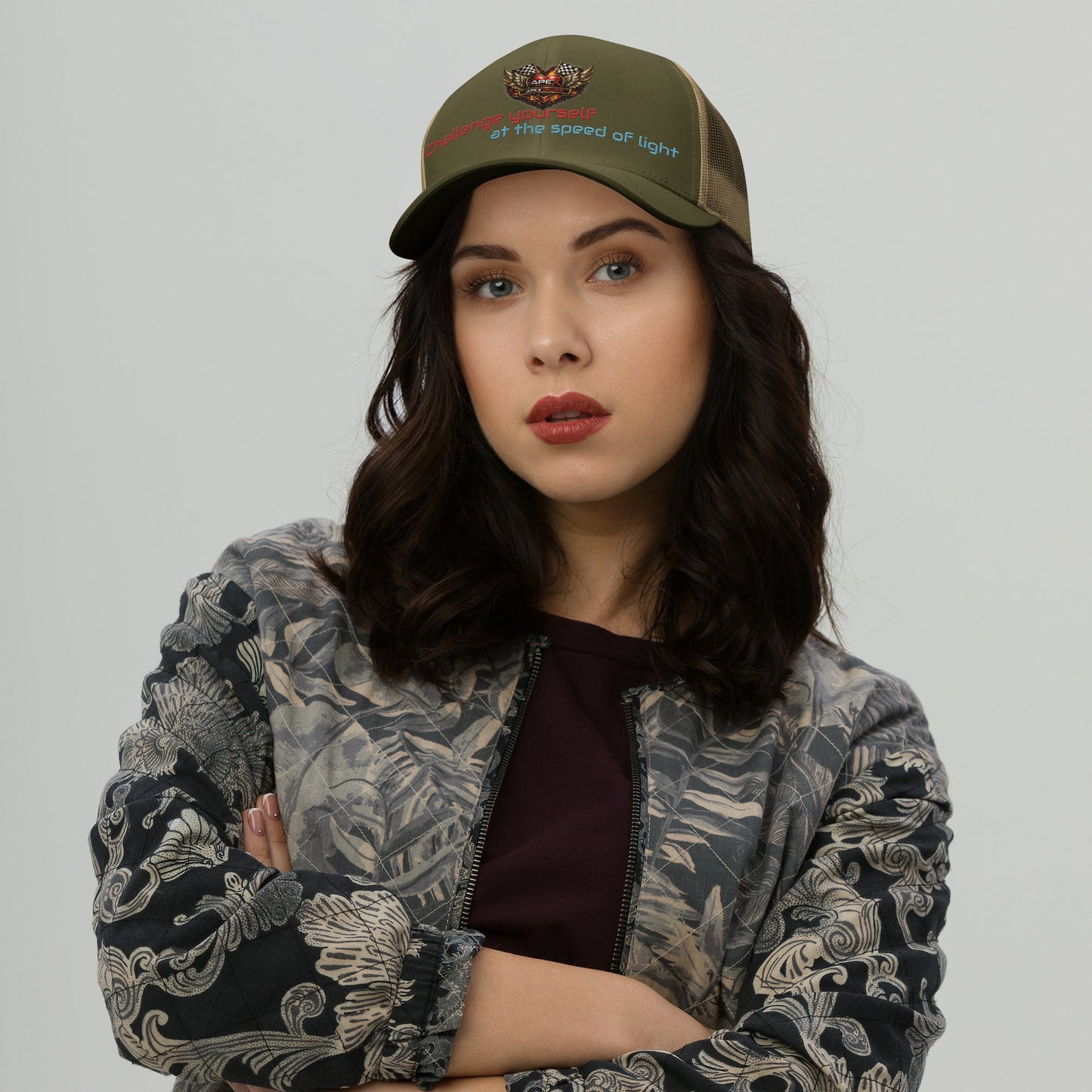 Casquette Trucker Apex driver - ApexDriveEMBROIDERYApexDrive