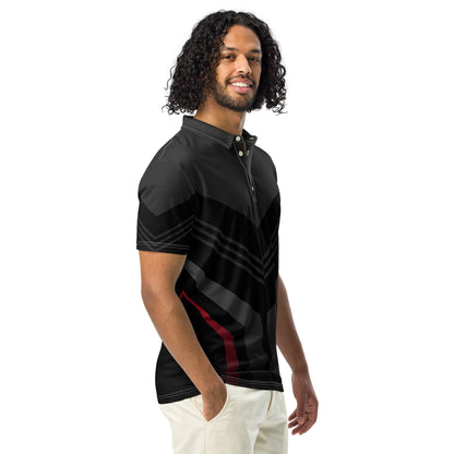Men’s slim fit polo - ApexDriveCUT-SEWApexDrive