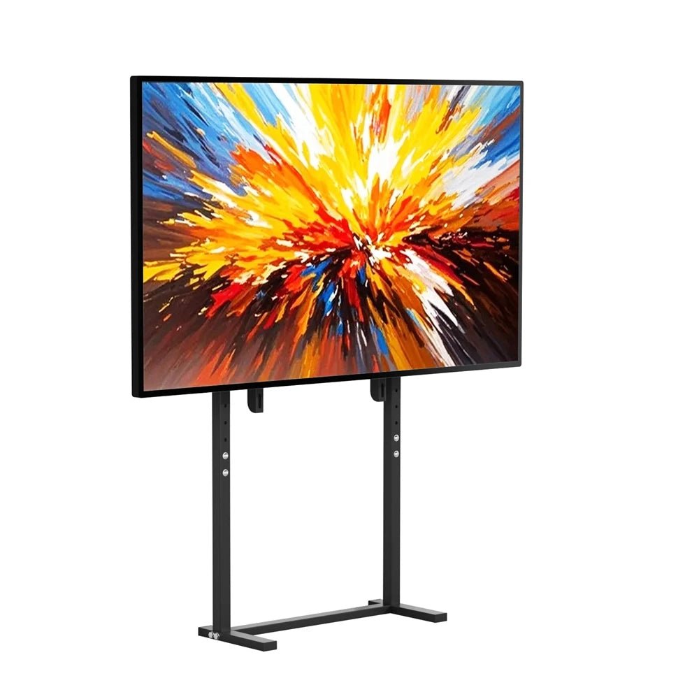 Unho Height-Adjustable Mobile TV Stand for 32–85 Inch LED/LCD Screens No Wall Drilling, TV & Gaming Monitor Support, VESA 600 × 400 mm, Maximum Load 40 kg / 88 lbs - Apex DriverAccessoire de sim-racingApex Driver