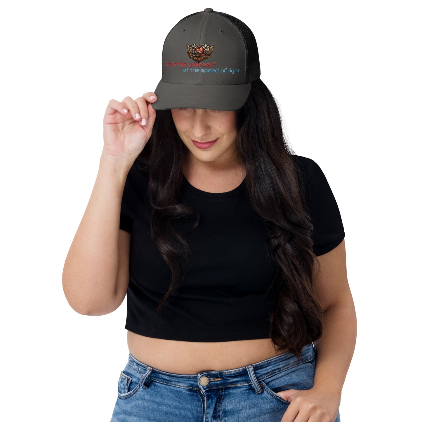 Casquette Trucker Apex driver - ApexDriveEMBROIDERYApexDrive