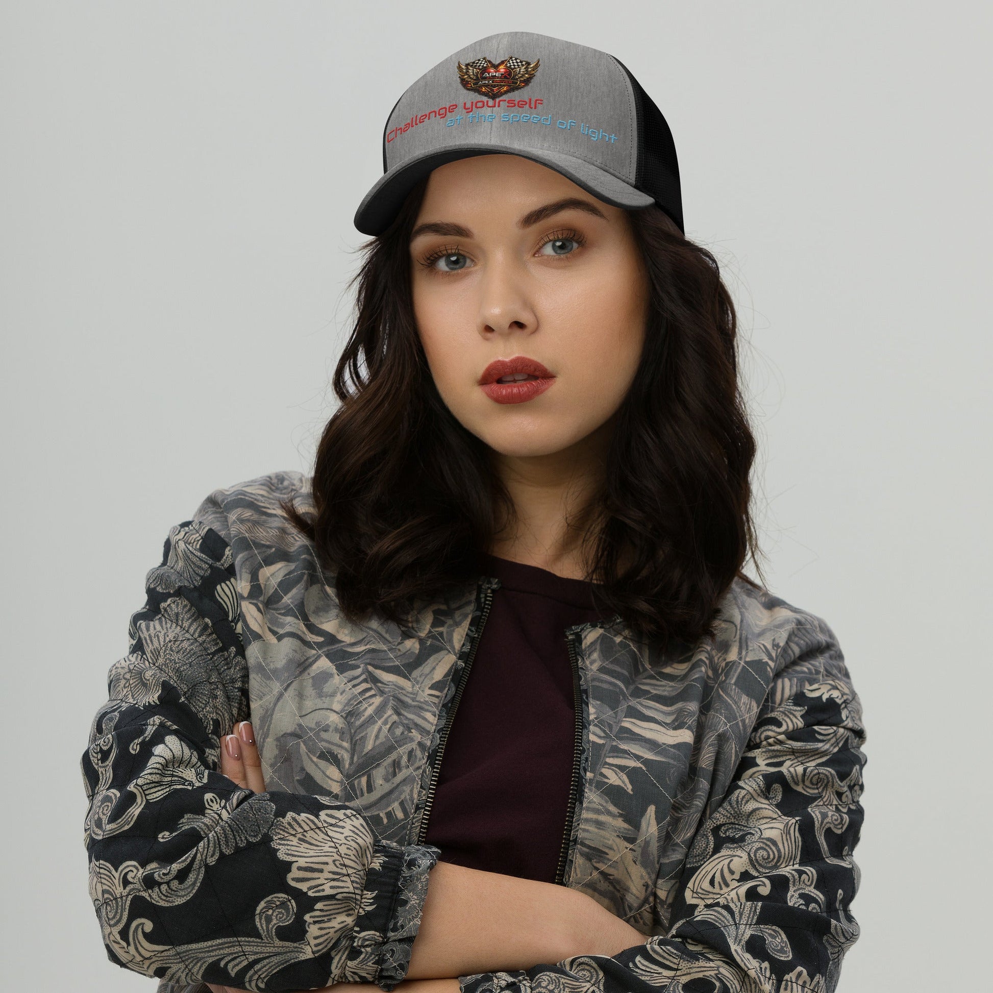 Casquette Trucker Apex driver - ApexDriveEMBROIDERYApexDrive