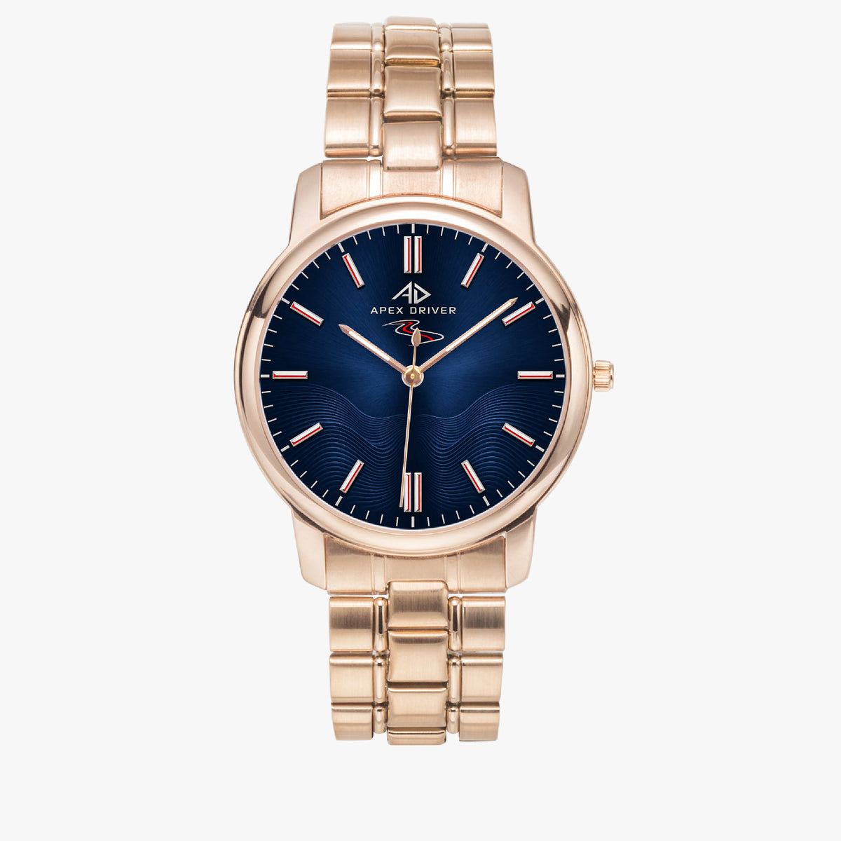 Apex Driver Midnight Unisex Quartz Watch - Apex DriverSteel Strap WatchesJetPrint Fulfillment