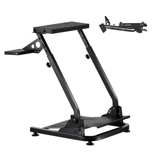 Foldable Sim Racing Wheel Stand Compatible with Logitech and Thrustmaster - Apex DriverAccessoire de sim-racingApex Driver