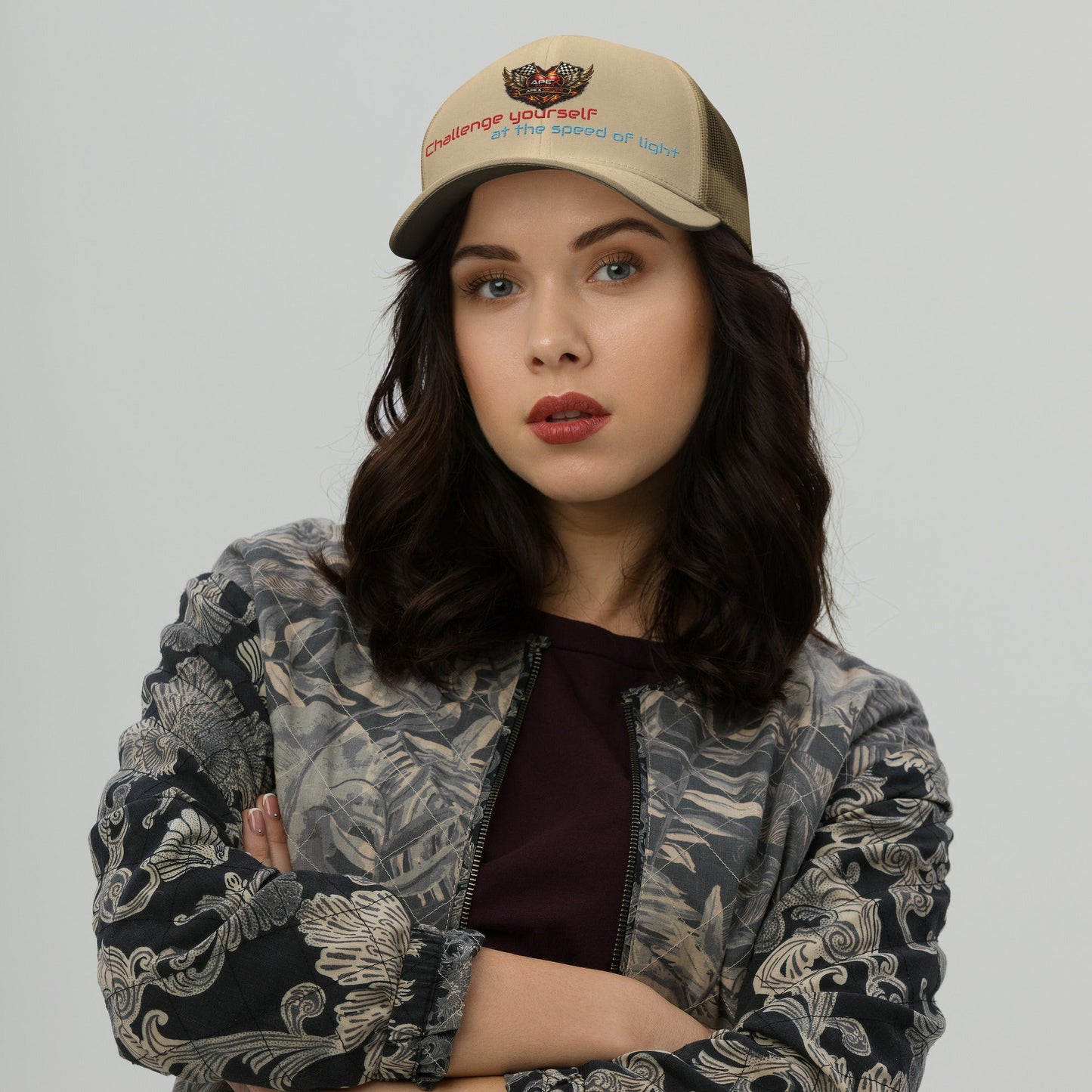 Casquette Trucker Apex driver - ApexDriveEMBROIDERYApexDrive