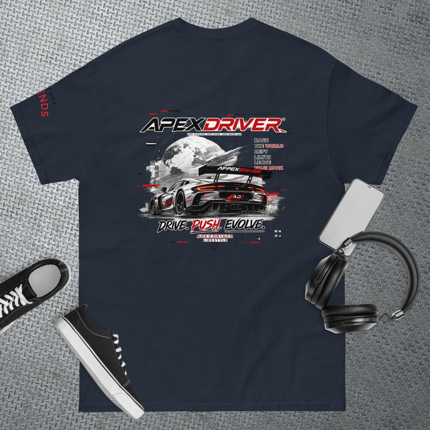T-shirt classique unisexe Apex driver (toutes les couleurs) - ApexDriveApexDrive