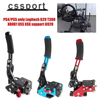 Handbrake PS4/PS5 Only Support Logitech G29 T300, XBOX1 XSS XSX Support G920, PC Universal SIM Racing Dirt Rally Horizon Games - Apex DriverAccessoire de sim-racingApex Driver