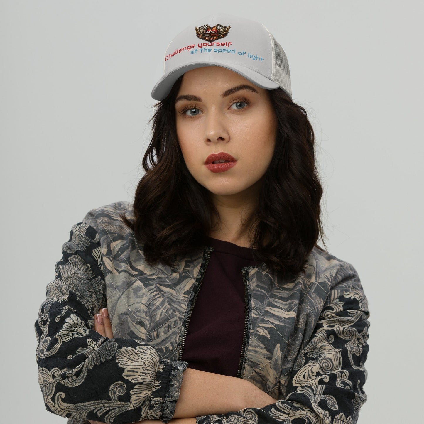 Casquette Trucker Apex driver - ApexDriveEMBROIDERYApexDrive