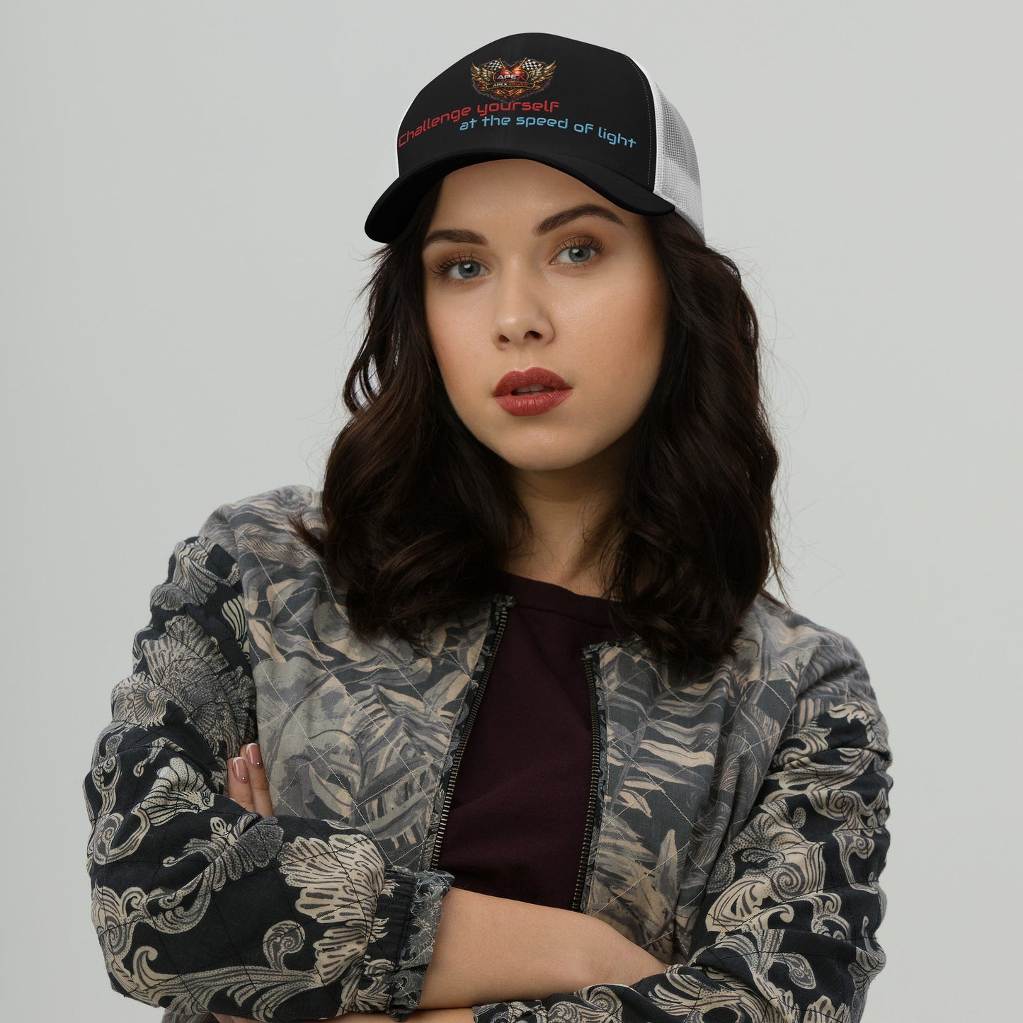 Casquette Trucker Apex driver - ApexDriveEMBROIDERYApexDrive