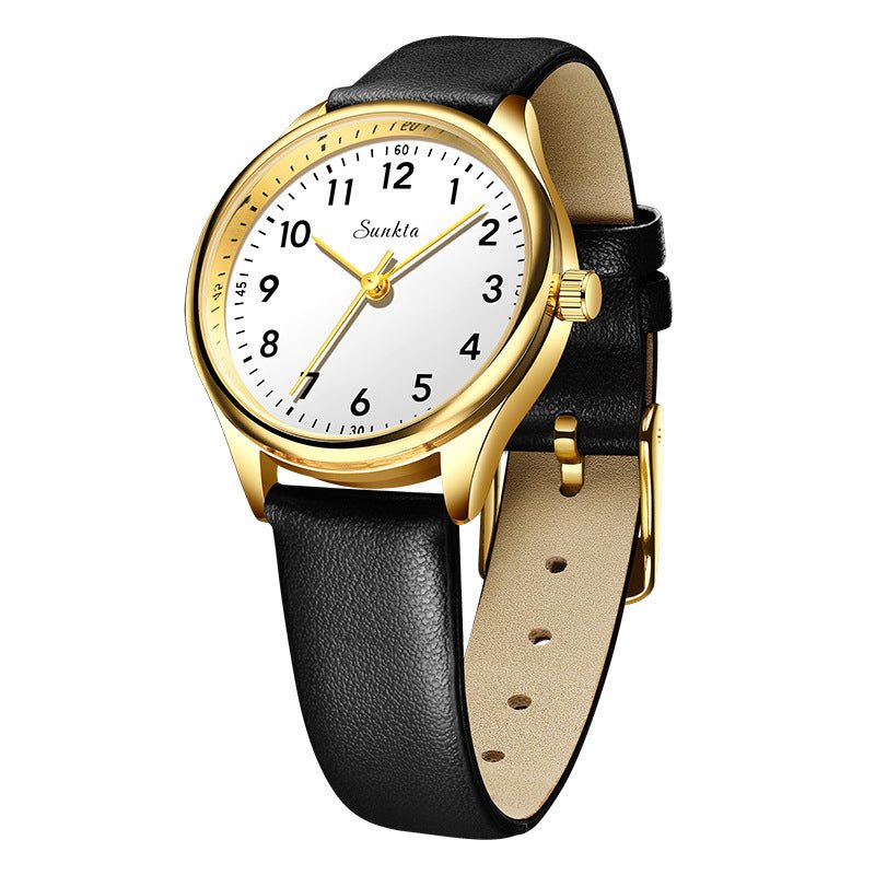 Fashionable Casual Minimalist And Compact Women's Watch Quartz Wristwatch - Apex DriverWatchApexDrive