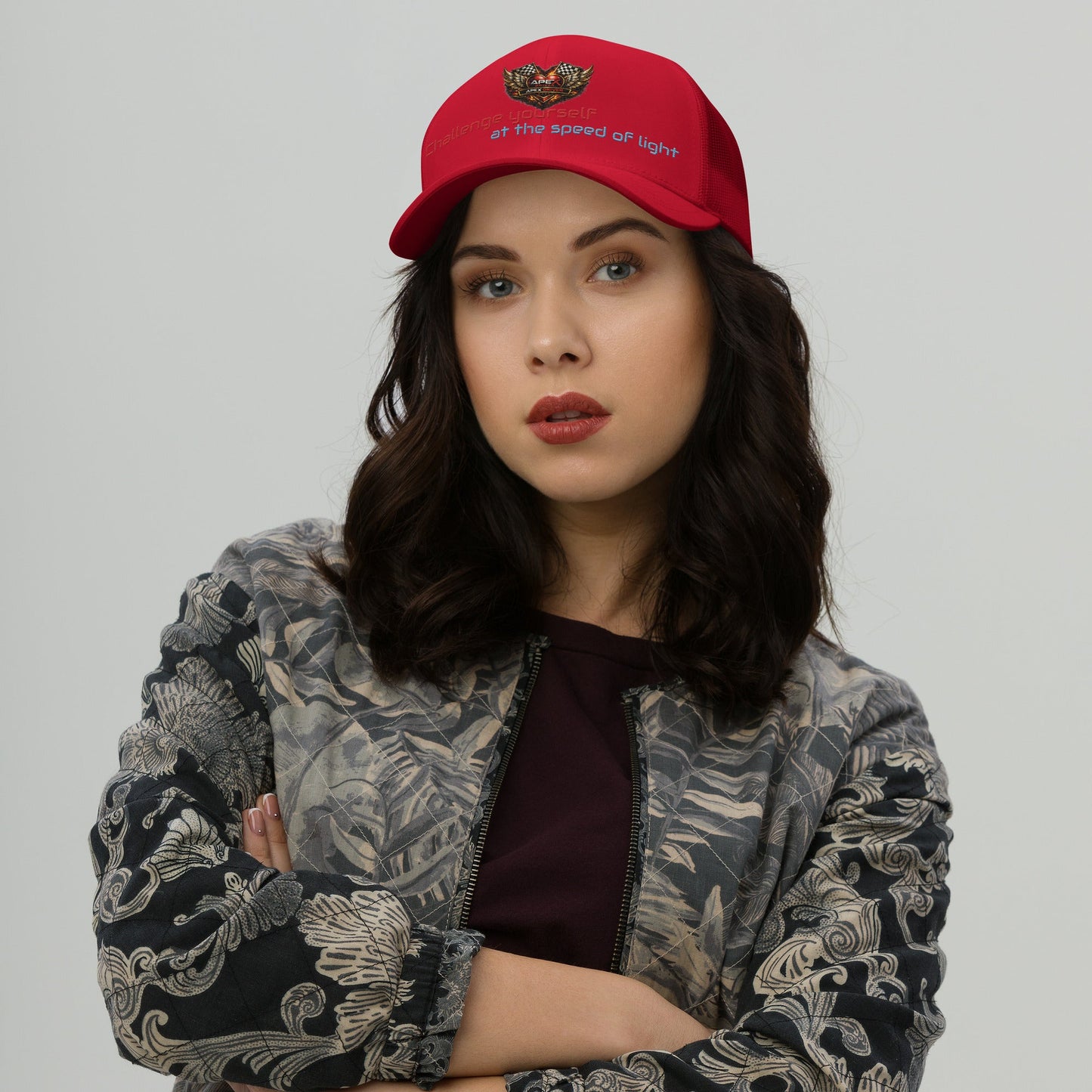 Casquette Trucker Apex driver - ApexDriveEMBROIDERYApexDrive