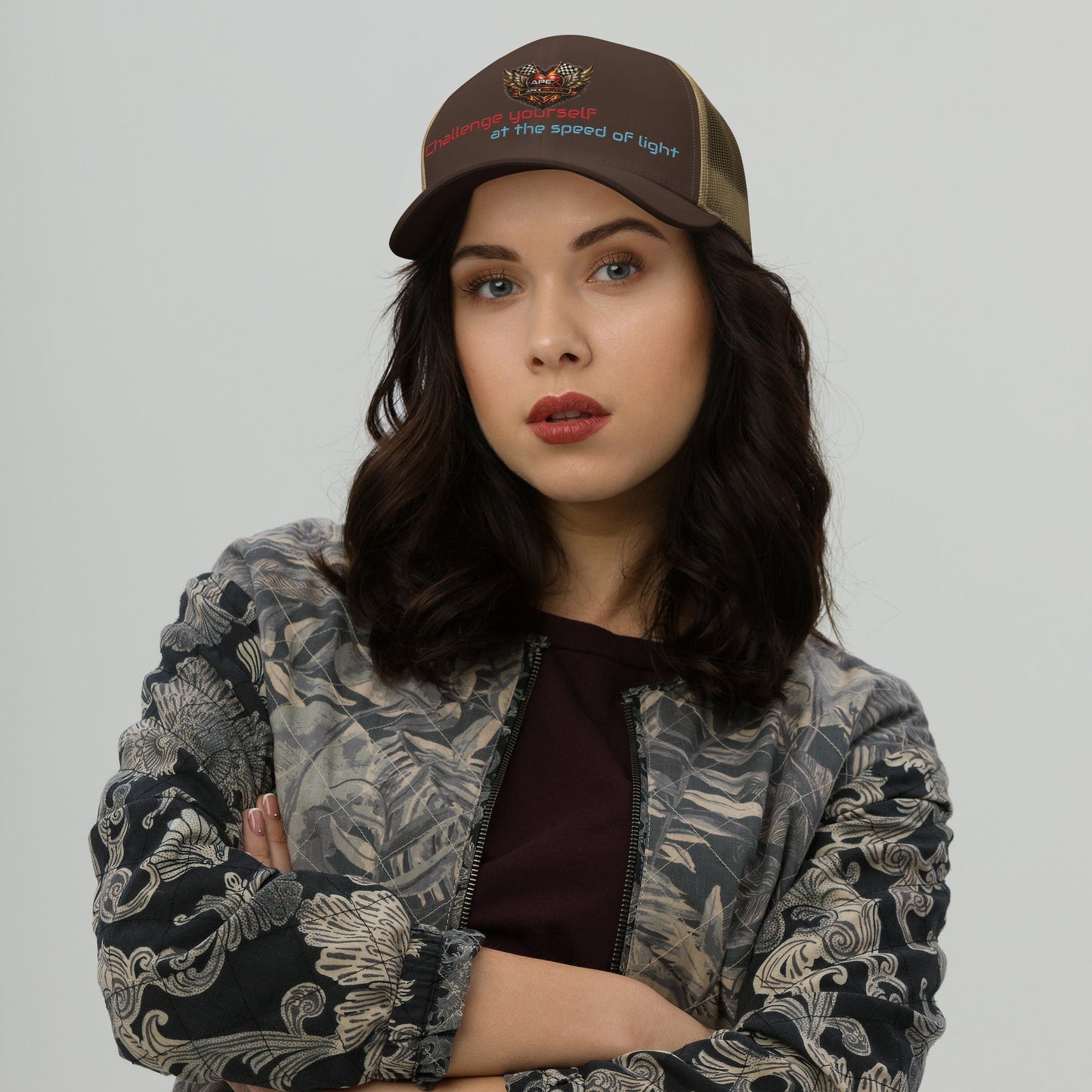 Casquette Trucker Apex driver - ApexDriveEMBROIDERYApexDrive