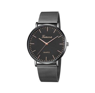 Fashion Casual Watches Womens Men GENEVA Womens Classic Quartz Stainless Steel Wrist Watch Bracelet Watches - Apex DriverWatchApexDrive