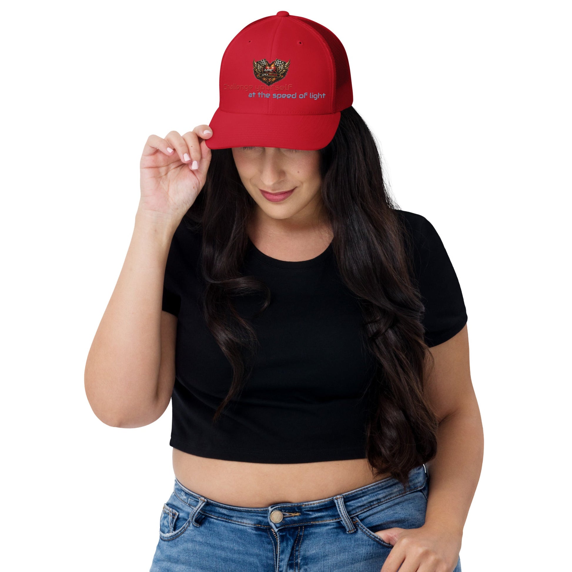 Casquette Trucker Apex driver - ApexDriveEMBROIDERYApexDrive